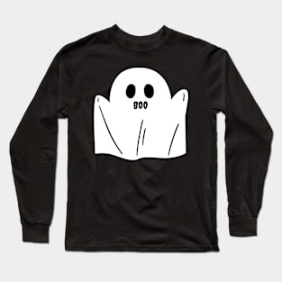 Cute Ghost Boo Long Sleeve T-Shirt